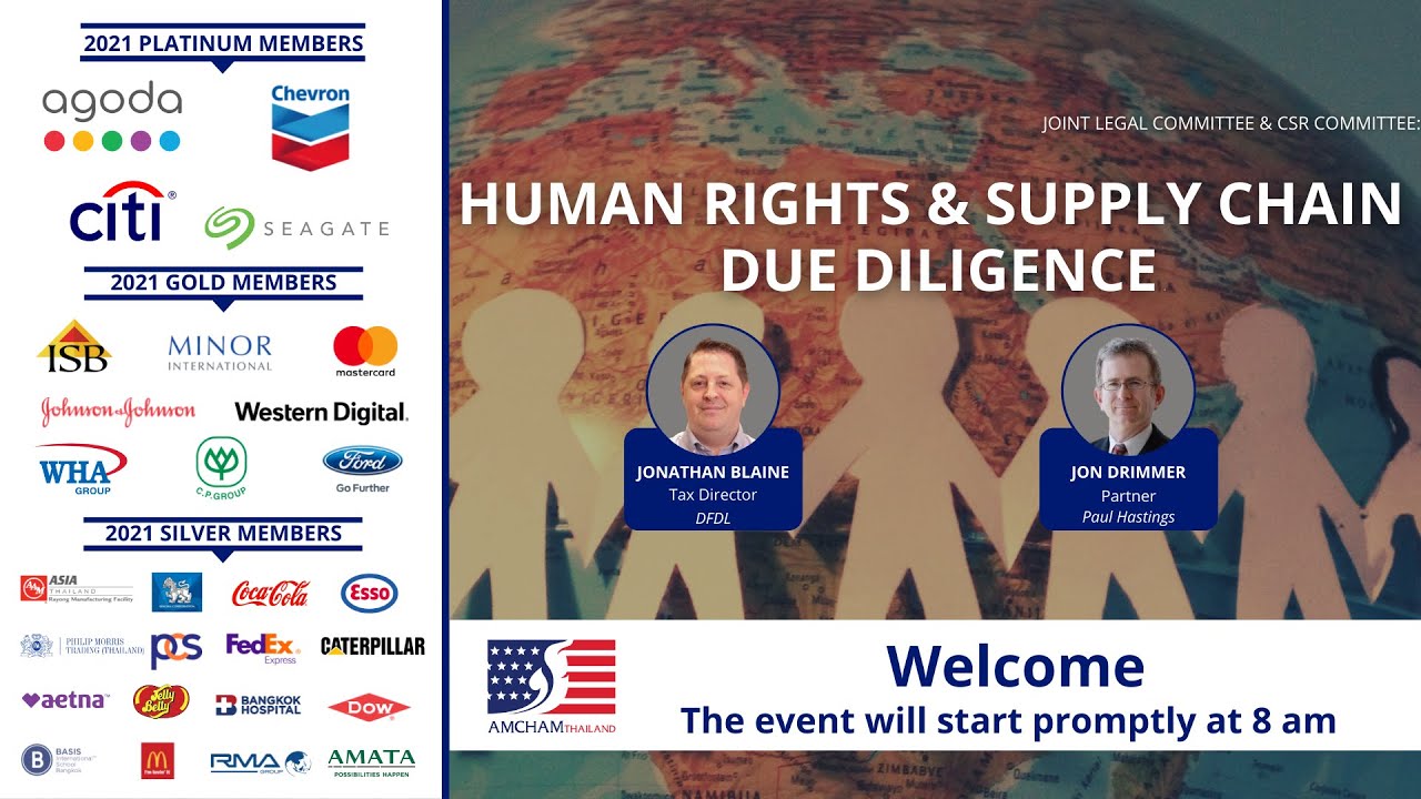 Joint Legal CSR Human Rights & Supply Chain Due Diligence