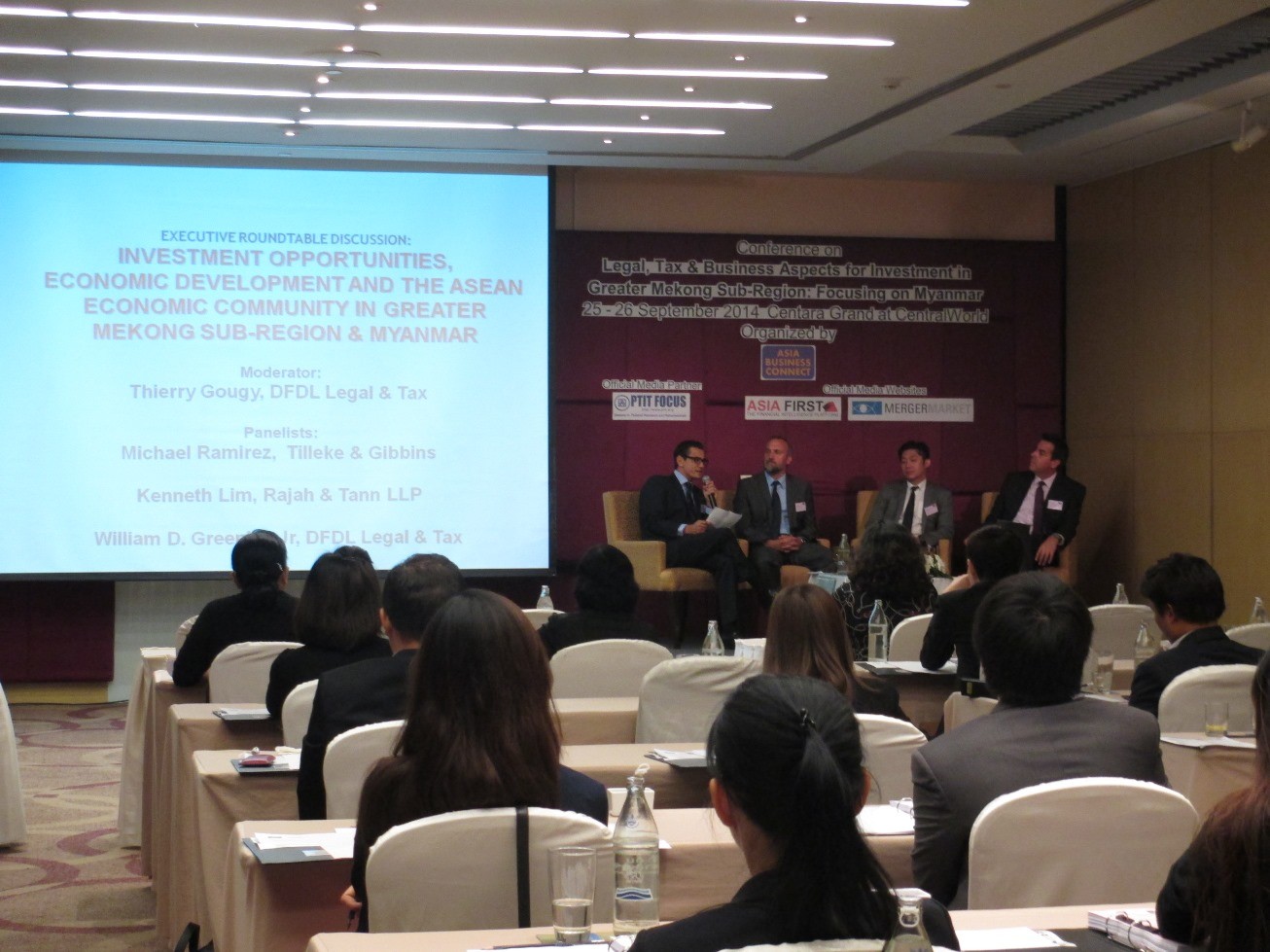 Investment in Greater Mekong SubRegion Focusing on Myanmar DFDL