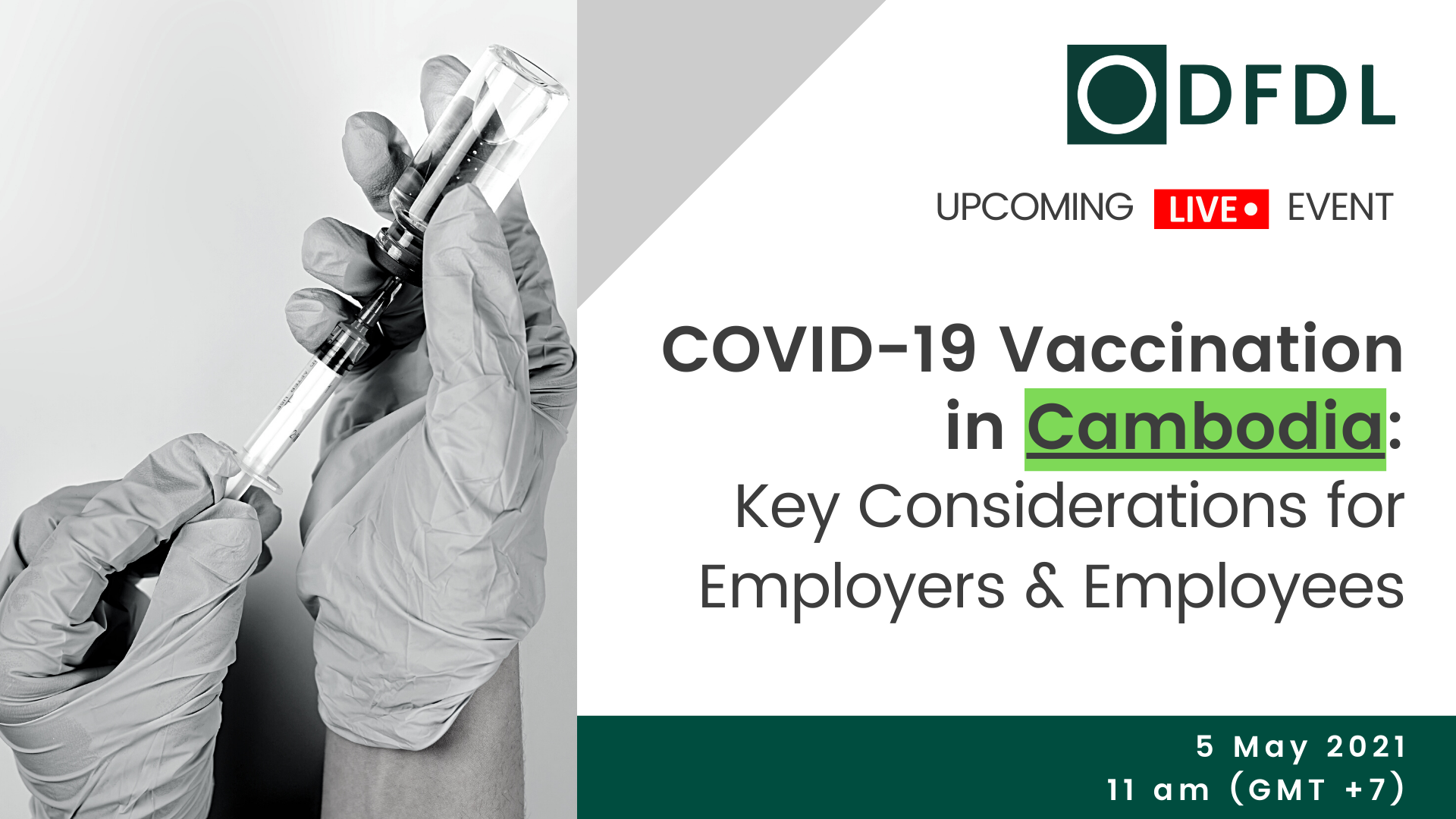 COVID-19 Vaccination in Cambodia: Key Considerations for Employers & Employees